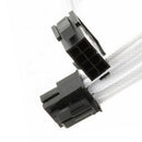 8-Pin ATX CPU ATX White Sleeve 30CM Extension Cord Shalkds 2 Cable Comb drg erew