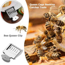 Stainless Steel Bee Queen Clip Beekeeping Queen Cage Beehive Catcher Tools