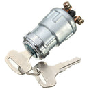 Universal Replacement Ignition Switch Lock Cylinder W/ 2 Keys Car SUV Accessory