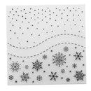 Snowflake Plastic Embossing Template DIY Scrapbooking Paper Cutting Dies