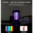 Mosquito Killer Solar LED Lamp Outdoor Waterproof Garden Insect Trap Light