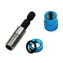 Adjustable1/4in Screw Depth Bit Holder Hex Driver Magnetic Tip Home Hand To J6G1