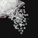 1000 pcs 5mm Clear Soft Rubber-Silicone Earring Back Stopper For Women Earring