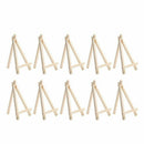 10Pcs Mini Wooden Artist Easel-e Wedding Table Stand Display Holder - 15 X  I7P7