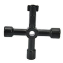 4 Way Service Utility Key For Gas Electric Meter Cabinets Bleed Radiators SHT