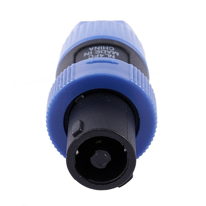 Twist Locking Speak-on Speaker Cable Amplifier Male Connector Plug F9H1