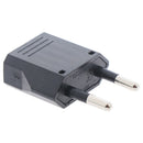 Universal 2 Prong Europe EU to US USA Canada Travel Power Adapter Plug Conver TO