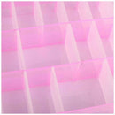 Adjustable 24 Compartment plastic storage box