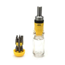 12 in 1 Portable Ratchet Screwdriver Bits Angle Adjustable Maintain Tools