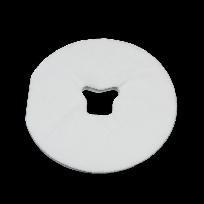 100Pcs disposable face rest sheets headrest cradle covers for massage bed whi 3C