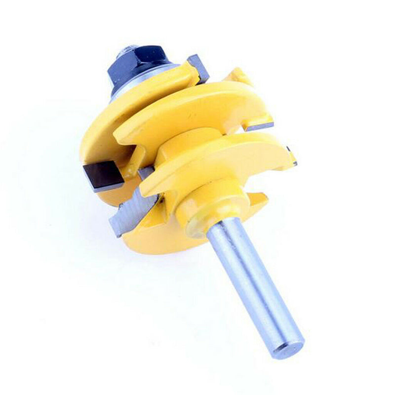 1/2" Shank Glass Door Rail Stile Reversible Router Bit Wood Cutting Tool