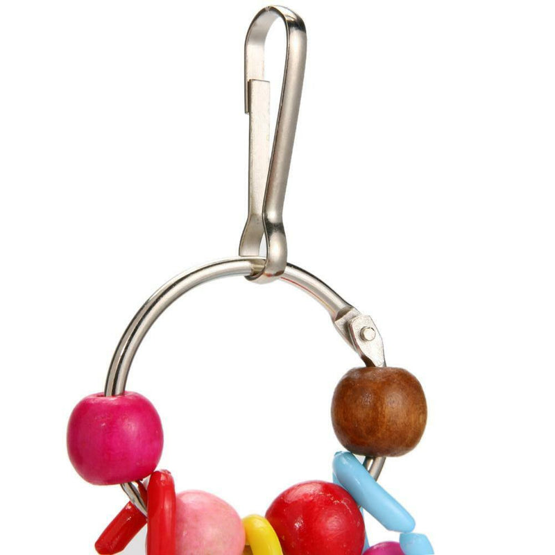 Parrot Bell Toys Hanging Toys Colorful Pet Bird Toys Parrots Bells A