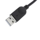4Pcs USB2.0 Male To Type B 90Degree Different Angle Extension Adapter Cable