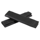 2Pcs PU Leather Car Seat Belt Shoulder pads Cover black E2Q7