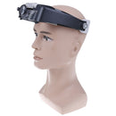 Headband magnifier led light head lamp magnifying glass with led lights O2