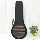 Longteam Ethnic Style a Shape Mandolin Bag for Mandolin Thicken Shoulder Gi