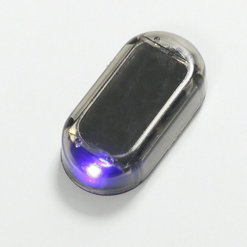 Car Alarm Security Flashing Anti-Theft Solar Energy Warning Sensor LED Light