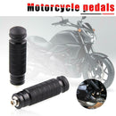2pcs Aluminum Motorcycle Rear Footrests M8 Foot Pegs Pedals Motor Bike Parts A