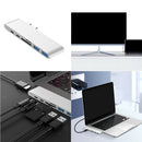 7 In 1 USB Type C Hub USB C & SD/TF Card Reader 2 USB 3.0