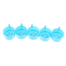 5Pc reusable water bottle snap on cap replacement for 55mm 3-5 gallon water BX
