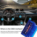 Bluetooth Android OBD2 Scanner Adapter OBDII Diagnostic Tool ELM327