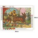 5D DIY Full Drill Diamond Painting Easter Day Cross Stitch Kit (WX248)
