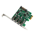 PCI-E to 4-Port USB 3.0 Hub Expansion Card Converter for Desktop Computer