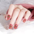 48Sheets/Set Christmas Nail Art Stickers Snowflakes Cute Snowmen Water Decals