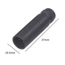 2pcs Mini XLR 3  Microphone Shielded Converter Male/Female Black