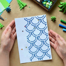 DIY Fondant Coffee Stencils Cake Decorating Spray Mold Scrapbooking Decoration