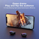 L21 Wireless Bluetooth 5.0 Headset 9D Stereo Headphone w/ Charging Box Black