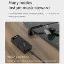 Bluetooth 5.0 Noise Reduction 3.5mm Aux Audio Adapter Receiver Support TF Card E