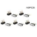 10PCS Mini USB LED Light Blue Lamp For Car Atmosphere Lamp Bright Flexible