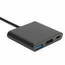 3 in 1 USB3.1 Converter USB-C to USB3.0+4K HDMI+PD USB-C Adapter for Switch