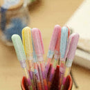 Stationery Beautiful Colorful Rainbow Fashion Gel Office Pens Writing Schoo P3X7