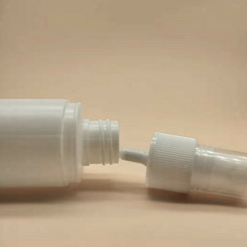 10Pcs Refillable Empty Spray Bottles Alcohol Bottle Travel Containers White