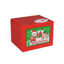 Cute Santa Claus Penny Piggy Bank Automatic Coin Grabing Eating Money Saving Box