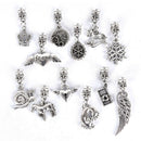 12Pcs Mixed Style Animal Alloy Pendant Charm DIY Craft Making Bracelet Jewe 3C