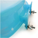 1pc Bird Water Bath Tub For Pet Bird Cage Hanging Bowl Parrots Parakeet Birdbath