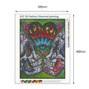 5D DIY Full Drill Diamond Painting Love Heart Cross Stitch Embroidery Kits