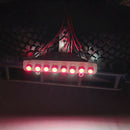 Metal 8 LEDs Light Bar White Red Taillight Lamp Accessory Part for TRAXXAS