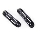 2Pcs Black Kayak Marine Boating Paddle Clip Holder Watercraft Accessories Hot FT
