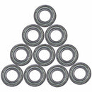 10 Pcs 12mm x 24mm x 6mm Sealed Deep Groove Radial Ball Bearings 6901Z B6K6