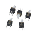 10pcs Self-locking Switch Push Botton Control 5.8MMx 5.8MM for DIY Appliance