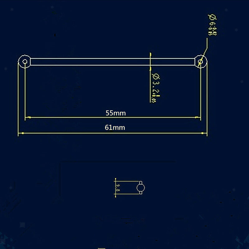 Black 02003 Steel F/R DogBone For RC REDCAT HSP 1/10 On-Road Car Buggy Truck