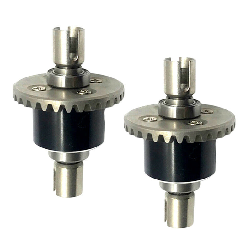 2x RC Metal Differential Gear for WLTOYS 144001 1:14 Car Buggy Spare Parts