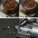 45 PC Wire Brushes Set Steel Wheel Brushes Accessories for Rotary Tools