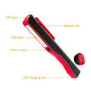 2-In-1 Rechargeable Led Cob Camping Work Inspection Lamp Hand-Held Lamp Mag