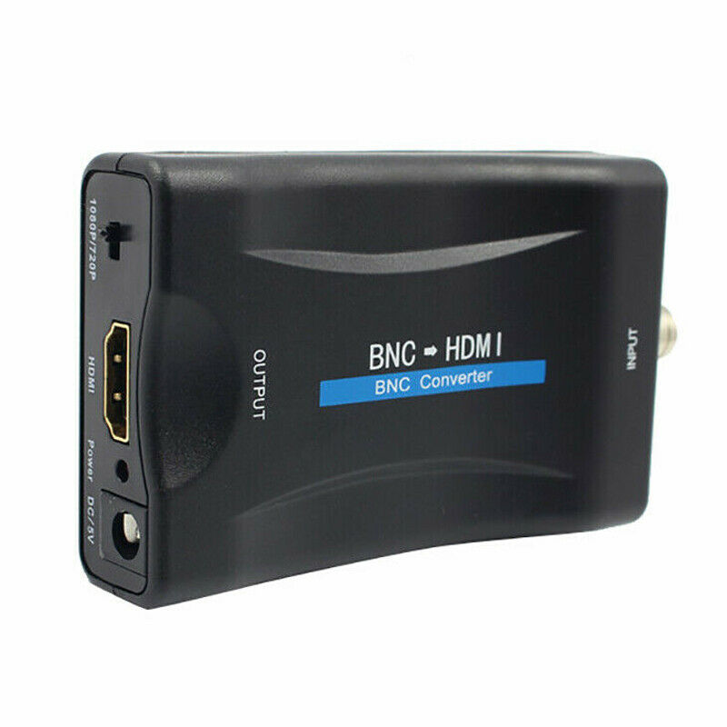 Great BNC to HDMI Converter HD 1080P/720P Video Adapter Surveilance Monitor bs