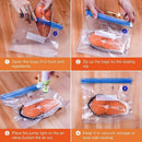 Sous Vide Bags 15 Reusable Food Vacuum Seal Bags for Anova and Joule Cooker